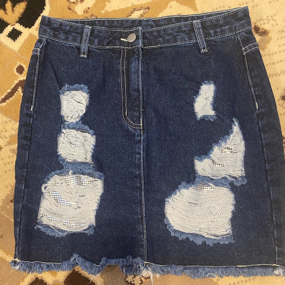 Denim Skirt